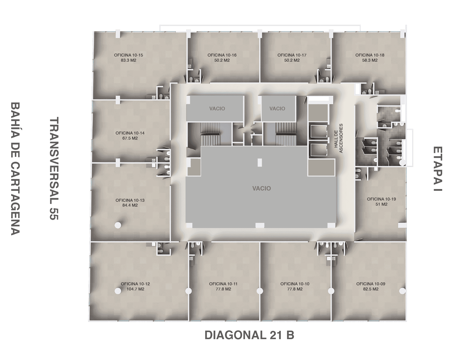 Plano Piso 10